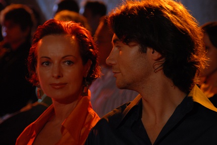 Branko Jordan, Bernarda Oman v filmu Instalacija ljubezni (2007).