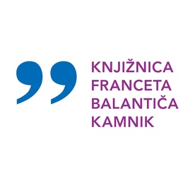 Logotip: Knjižnica Franceta Balantiča Kamnik