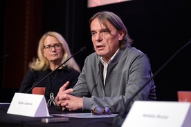 Bojan Labović, Tjaša Smrekar na dogodku 28. Festival slovenskega filma.