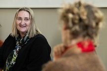 Maja Weiss na dogodku 28. FDF - Festival dokumentarnega filma.