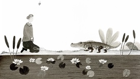 Still frame The Woman and the Crocodile (2026)