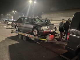 photo from set Podboj (2025)