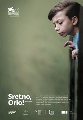 Plakat: Srečno, Orlo! (2016). Na fotografiji: Tin Vulovič