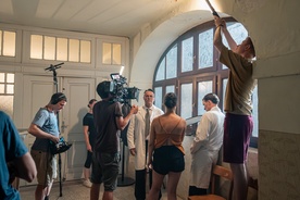 fotografija s snemanja Exodus 1945: Naša kri (2026)