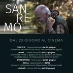The poster for Sanremo (2020). In this photo:  Sandi Pavlin