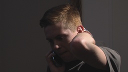 Gašper Markun v filmu Obisk (2016).