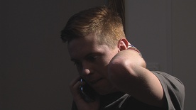 Gašper Markun v filmu Obisk (2016).