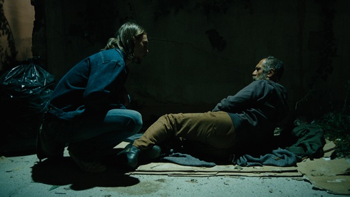 Jure Henigman, Maurizio Zaccigna v filmu Nahrani me z besedami (2012).