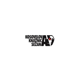 Logotip: Kosovelova knjižnica Sežana