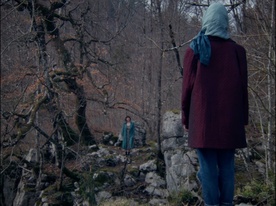 Liza Končar, Aiko Zakrajšek v filmu Liza Končar ~ Samo midve (2024).