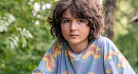 Kaja Zabret on the set of Igrišča ne damo! (2024).