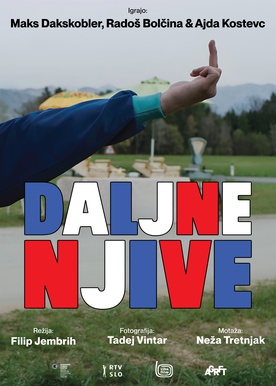 Plakat: Daljne njive (2023).