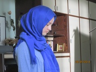 Merisa Porić na snemanju filma Plavanje (2014).