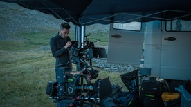 photo from set Gora se ne bo premaknila (2025)