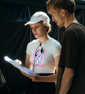 In this photo:  Nina Bevk