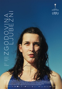 The poster for Zgodovina ljubezni (2018). In this photo:  Doroteja Nadrah