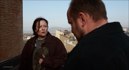 Nataša Barbara Gračner, Peter Musevski v filmu Očetova želja (2010).