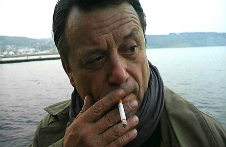 Andrej Nahtigal v filmu Goveja postrv (2016).
