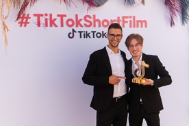 Nik Kranjec, Matej Rimanić na dogodku Festival de Cannes.