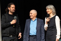 Siniša Gačić, Marijan Čurin Janžekovič at an event organized by: 28. FDF - Festival dokumentarnega filma.