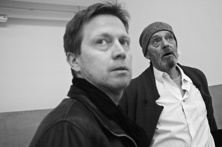 Frank Uwe Laysiepen, Damjan Kozole na snemanju filma Projekt: rak (2013).