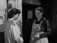 Metka Gabrijelčič, Elvira Kralj v filmu Ne čakaj na maj (1957).