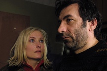 Tanja Ribič, Branko Đurić (I) v filmu Kajmak in marmelada (2002).