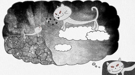 Kader iz filma The Cat that Spoke from the Heart (2025)