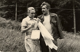 Polde Bibič, Majda Potokar v filmu Poslednja postaja (1971).