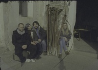 Neli Maraž na snemanju filma Domov k spominu (2016).