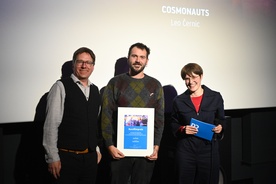 Leo Černic na dogodku 32. Kurzfilmwoche Regensburg.