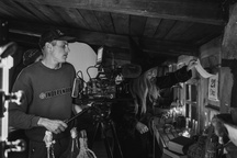 fotografija s snemanja Prvi zimski dan (2025)