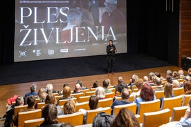 Siniša Gačić na dogodku 28. FDF - Festival dokumentarnega filma.