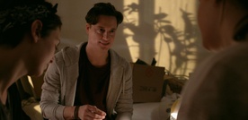 Domen Valič v filmu Risk (2018).