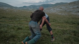 photo from set Gora se ne bo premaknila (2025)