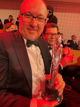 Nebojša Slijepčević, Boštjan Virc na dogodku EFA - European Film Academy.