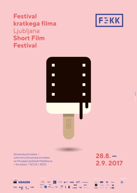 Plakat: FeKK - mednarodni festival kratkega filma v Ljubljani