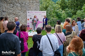 Nataša Bučar at an event organized by: KRAFFT - igralski filmski festival.