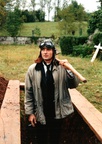 Dario Varga na snemanju filma Pirandello (1999).