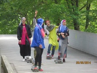 fotografija s snemanja Plavanje (2014)