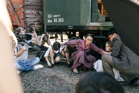 fotografija s snemanja Exodus 1945: Naša kri (2026)