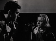 Miha Baloh, Duša Počkaj v filmu Ples v dežju (1961).