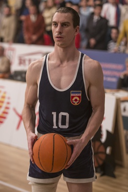 Jure Henigman on the set of Bićemo prvaci sveta (2015).