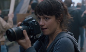 Nika Rozman on the set of Istina (2023).