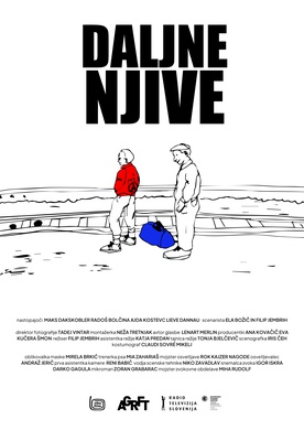 Plakat: Daljne njive (2023).