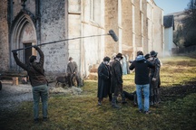 fotografija s snemanja Kotel (2025)