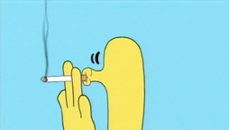 Kader iz filma Bizgeci: Cigareta (2008)