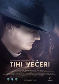 The poster for Tihi večeri (2020).