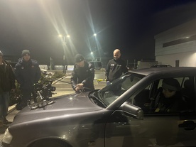 photo from set Podboj (2025)