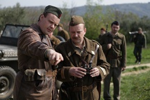 Peter Musevski, Gregor Zorc na snemanju filma Piran - Pirano (2010).